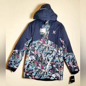Hurley Boy's Snowboarding Water Resistant Jacket Size XL (13-15yrs)